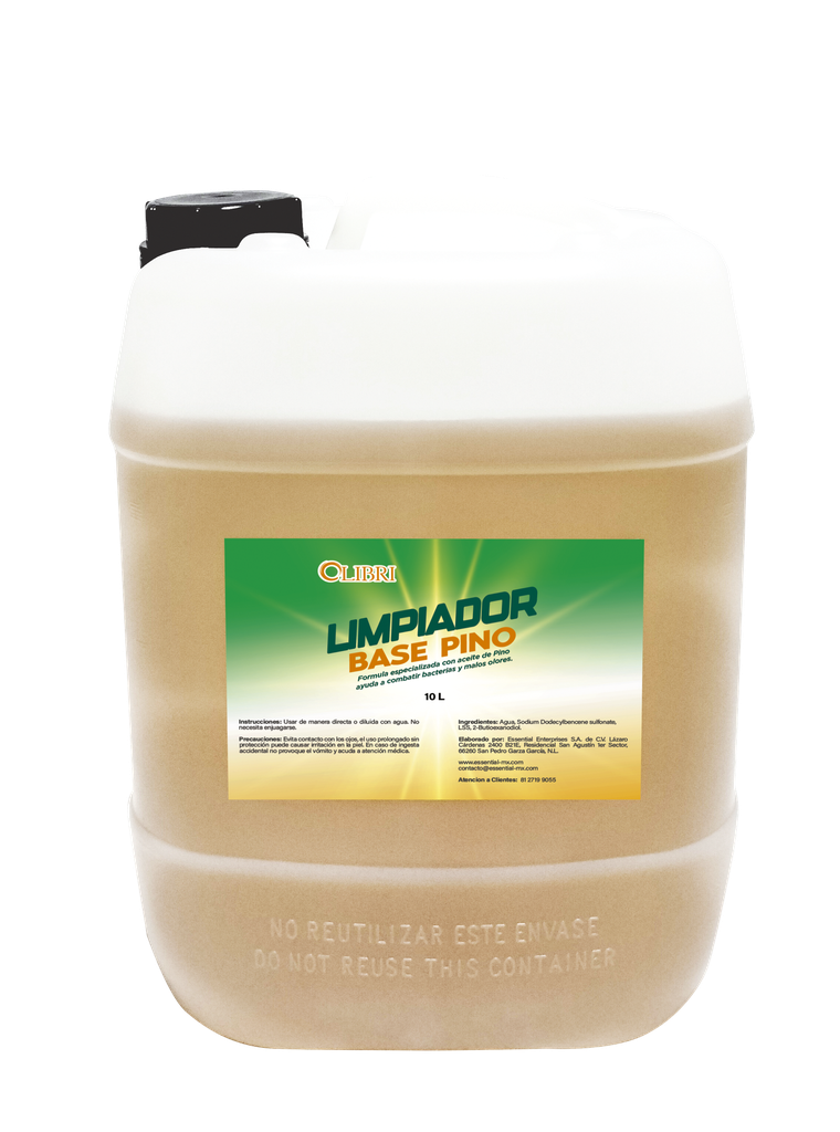 Limpiador Multiusos Base Pino 10 L  