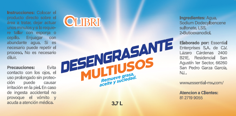 Desengrasante Liquido 3.7 L